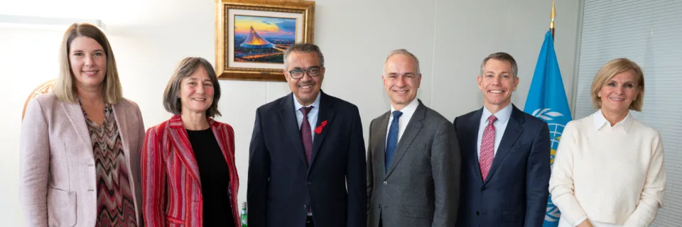 Rencontre entre les HUG, la FIH et l'OMS 