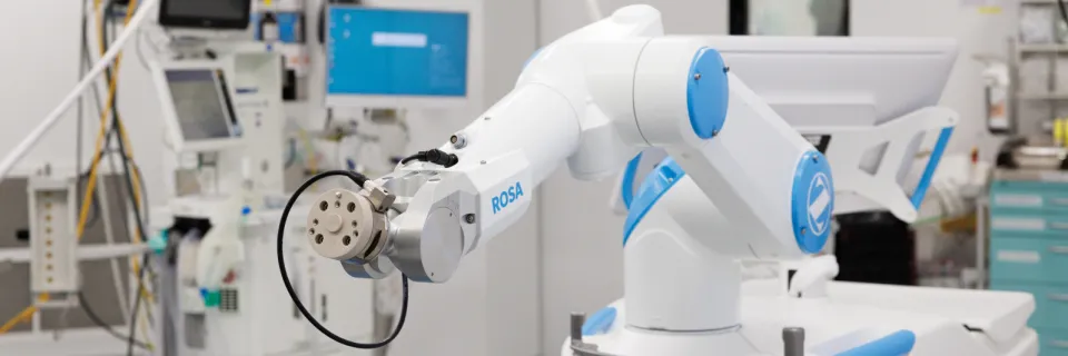 Robot Rosa Knie - prothèse genou