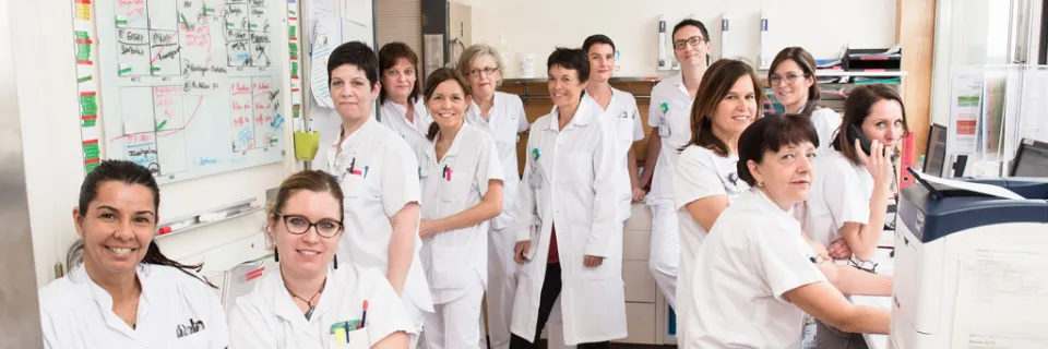 Equipe de l'unité 7AL