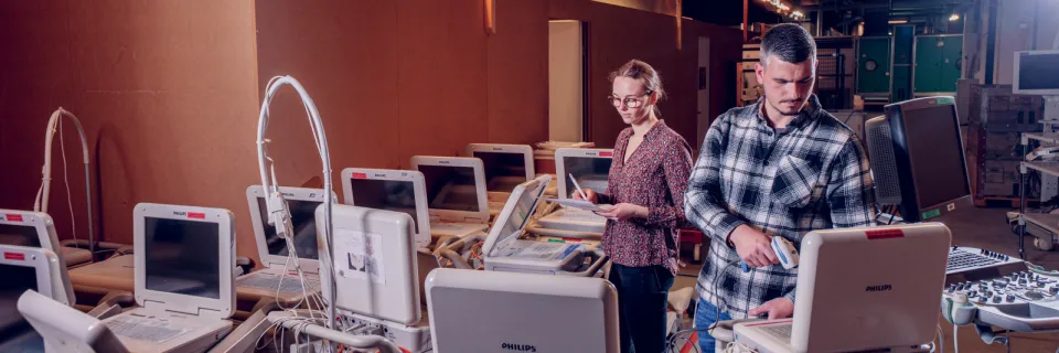 préparation don de matériel médical 