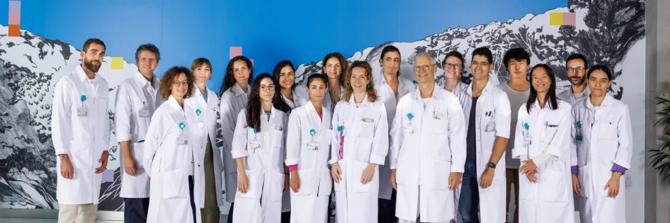 L'équipe du Service d'hématologie