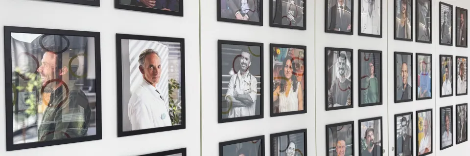 Mur des visages de l'innovation