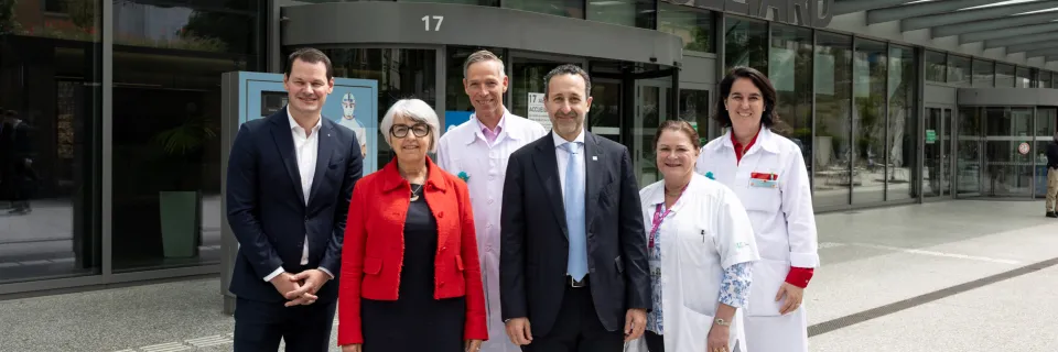 Visite de la conseillère fédérale Elisabeth Baume-Schneider