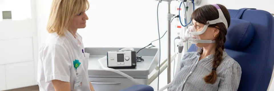 Le ou la pneumologue évalue les fonctions respiratoires 