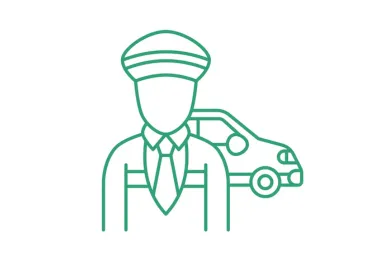 voiture avec conducteur