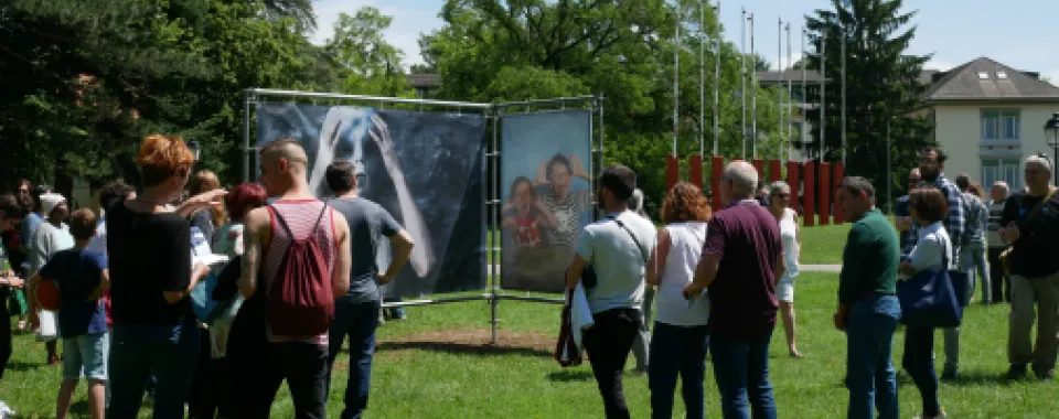 100 clichés sur Belle-Idée : un autre regard sur la psychiatrie : une exposition de photographies en plein air