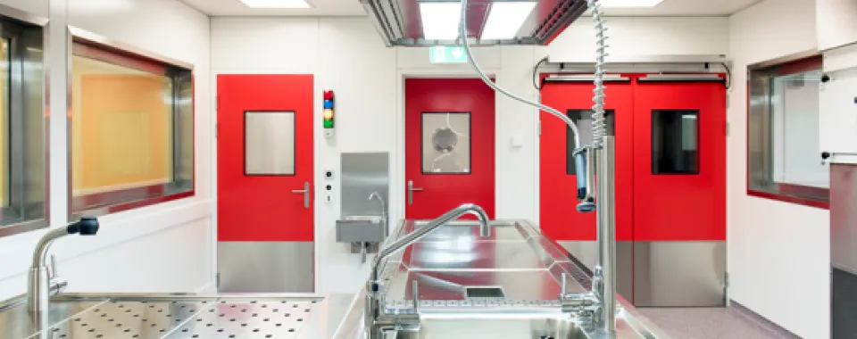 Nouveau plateau technique d'autopsie