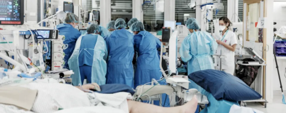 Hôpitaux universitaires Suisse - Covid-19 - Copyright : Nora Teylouni 