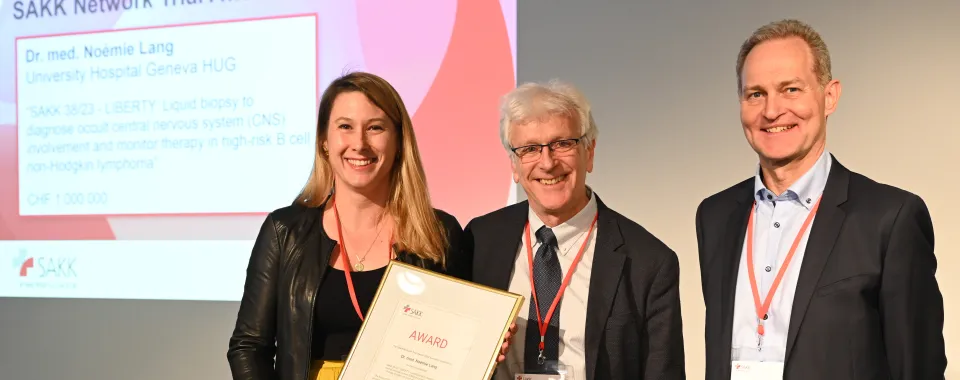 Dre Noémie Lang - Award SAKK - Copyright : SAKK