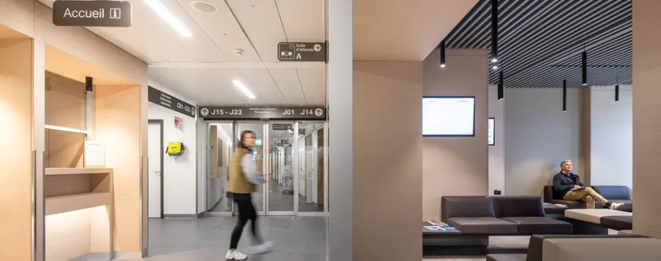 Accueil mutualisé et nouvelle salle d'attente