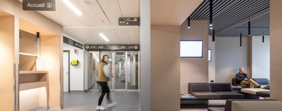 Accueil mutualisé et nouvelle salle d'attente