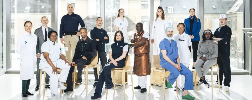 Publication du Rapport annuel des HUG 2022 - Copyright : HUG