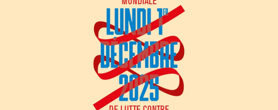 Affiche journée mondiale contre le SIDA - 