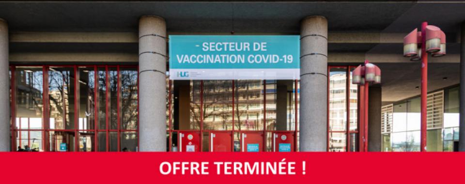 Vaccination COVID-19 : faites-vous vacciner le week-end sans rendez-vous : offre terminée au 4 octobre 2021